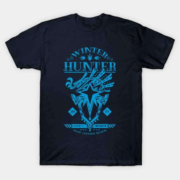 Winter Hunter T-Shirt by Alundrart